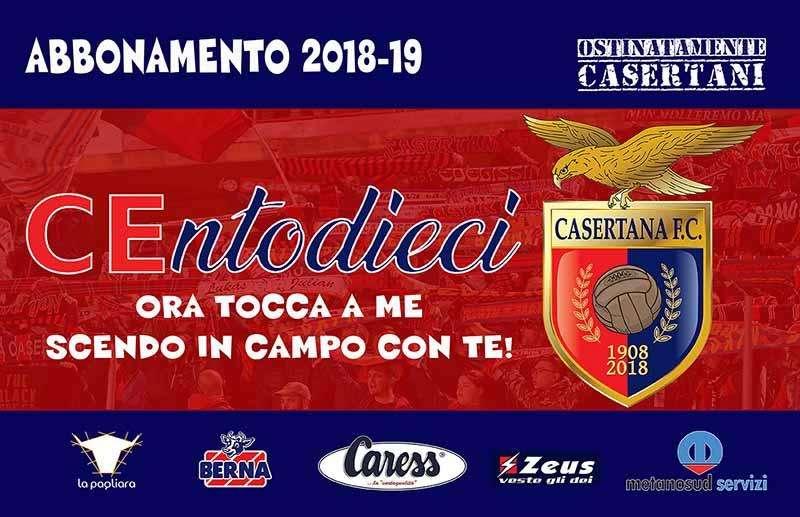 Parte ufficialmente la campagna abbonamenti: è una stagione decisiva per la Casertana