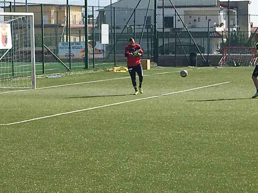 Benassi in allenamento