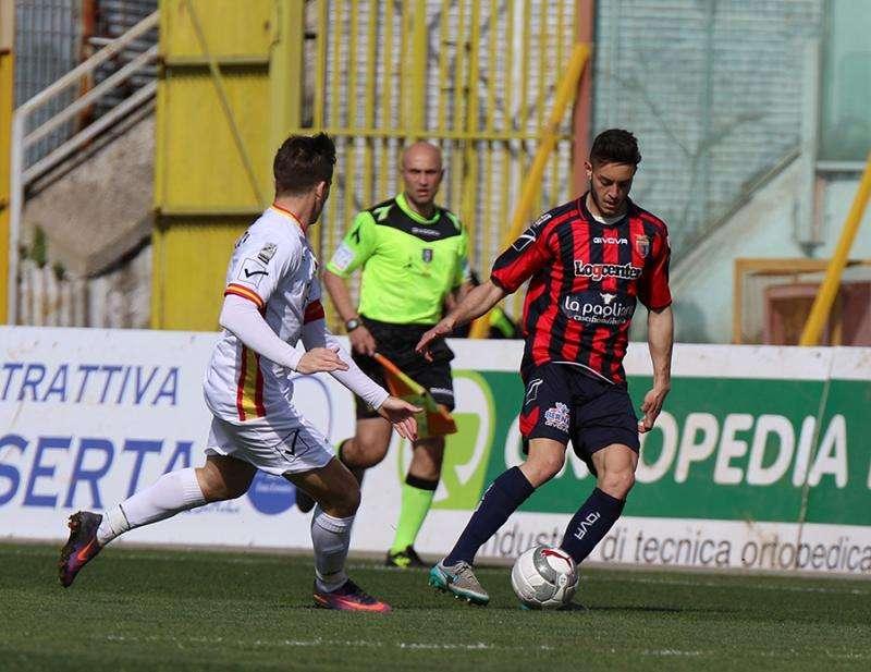 De Marco in azione col Messina