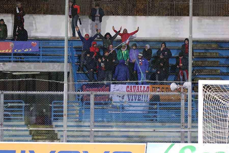 I tifosi casertani ad Andria