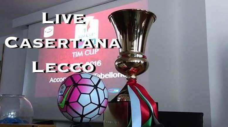 TIM CUP - segui con noi Casertana-Lecco