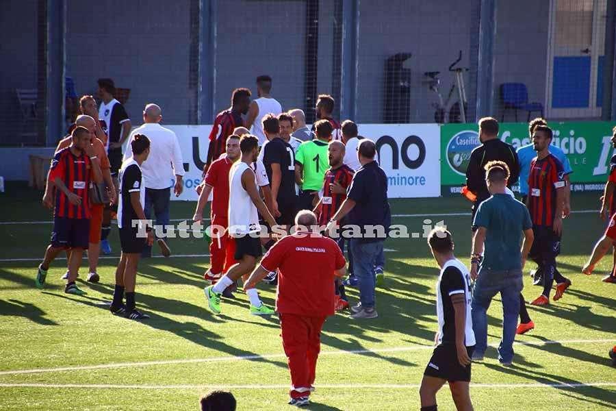 La rissa a Frattamaggiore