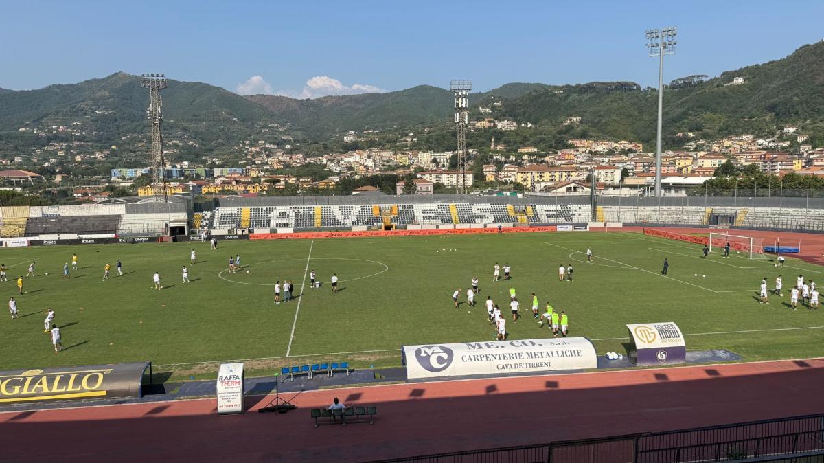 La Cavese supera la Sarnese di misura. Basta una rete di Kargbo JR a decidere l'allenamento congiunto