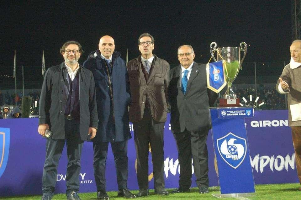 La Cavese ringrazia i vertici della Lega per l'importante presenza al ''Lamberti''