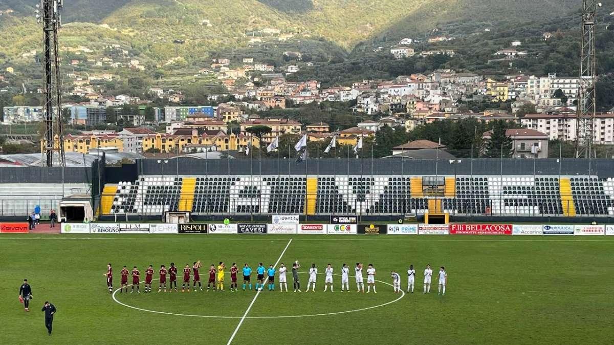 Cavese-Rotonda termina 3-0. Gli aquilotti nel prossimo turno affronteranno la Paganese
