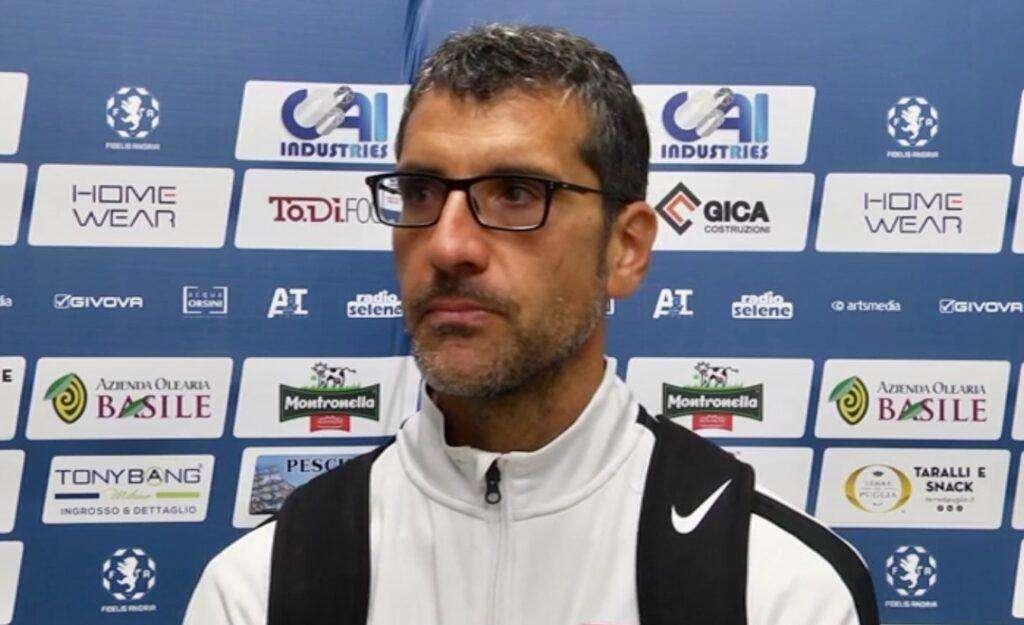 Foglia Manzillo: "Dobbiamo fare una gara da Casarano, ci vorrà tanto cuore"