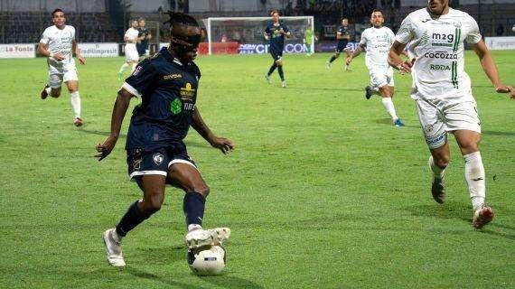 Reggina e Sarnese interessate a Diarrassouba, esterno della Cavese