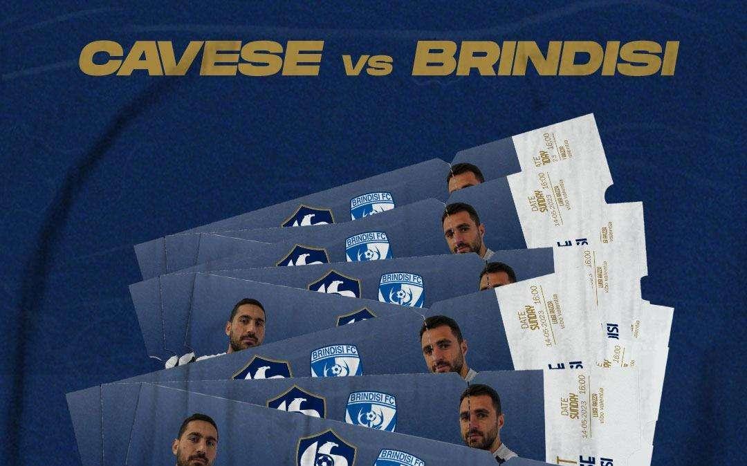 Disponibili i tickets per lo spareggio Cavese-Brindisi!
