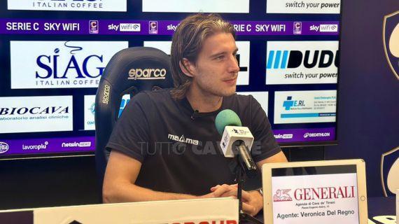 Cavese-Casertana, Peretti: "Vogliamo andare avanti così"
