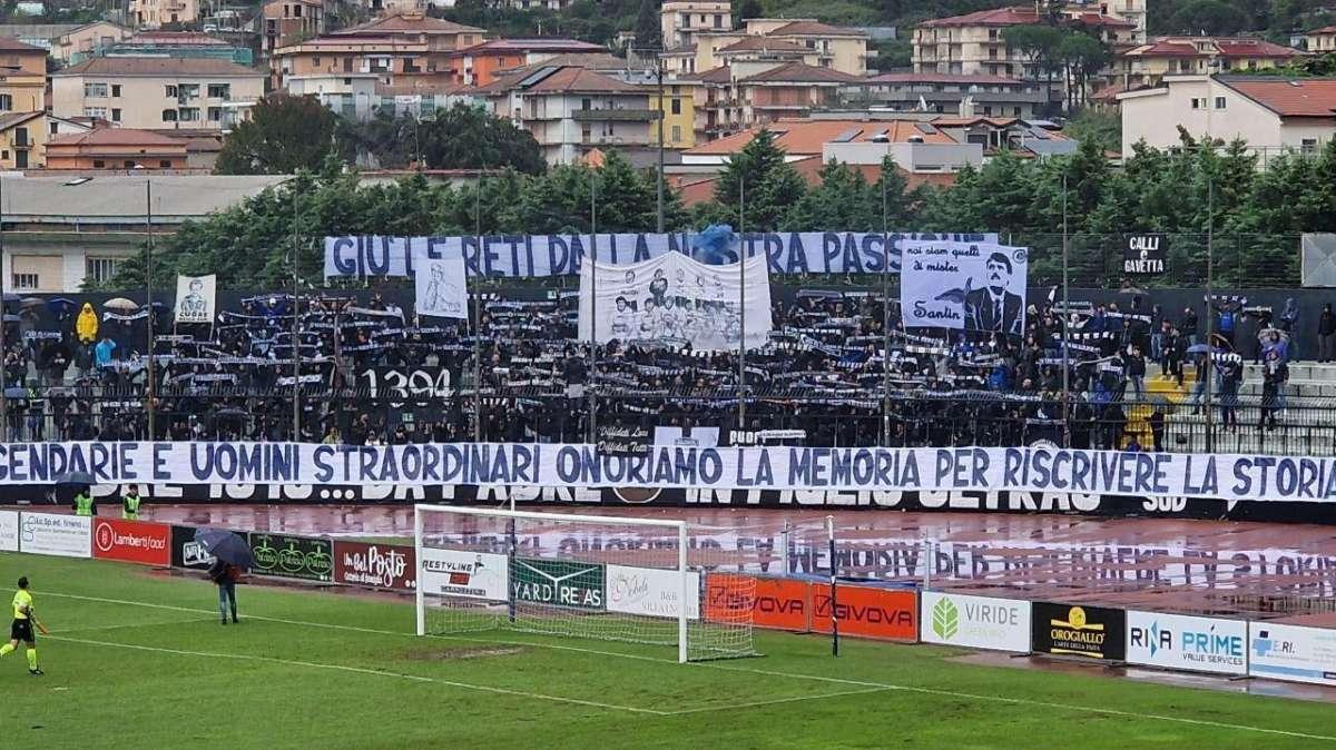 Cavese-Rotonda: le modalità per assistere alla seconda parte di gara