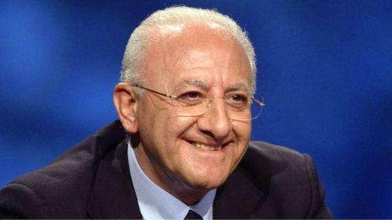 Il Presidente De Luca si complimenta con la Cavese per la vittoria del campionato