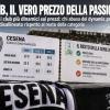 Il Cesena ha la Curva più costosa di tutta la serie B