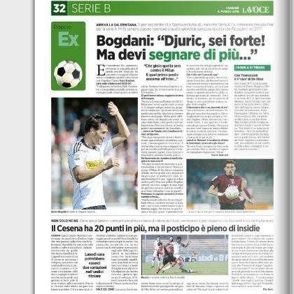 "Djuric sei forte ma devi segnare di più"