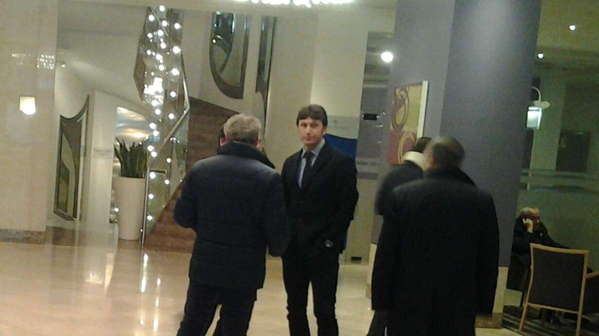 Incontro tra Minotti e l'agente di Munari