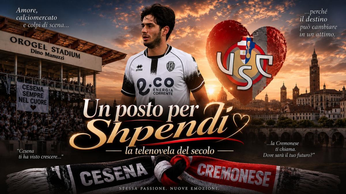 Shpendi è rimasto a Cesena (per ora…): duplice obiettivo mancato