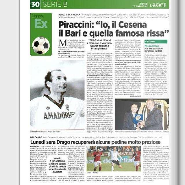 Piraccini e quella famosa rissa di Bari. La Voce di Romagna