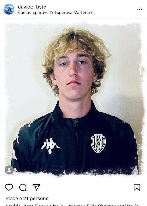 Un altro figlio illustre nel Cesena: dopo Lewis tocca a Veglia (U18)