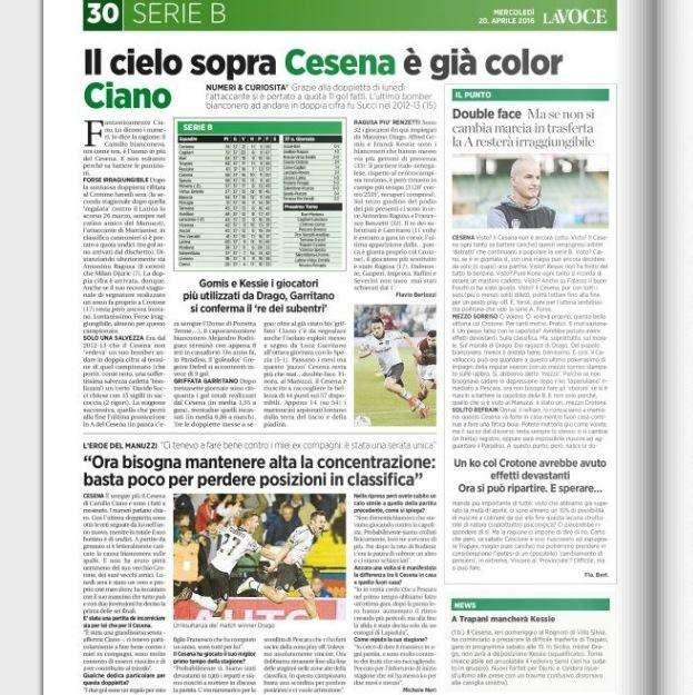 Il Cielo sopra Cesena è già color Ciano - La Voce di Romagna