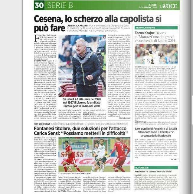 Lo scherzo alla capolista si può fare - La Voce di Romagna
