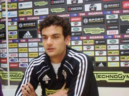 Marco Parolo in conferenza stampa a Villa Silvia