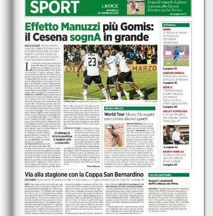 Il Cesena sognA in grande - La Voce di Romagna 