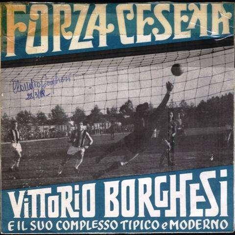 La copertina del disco con l'inno del Cesena (collezione Mirko Mirri)