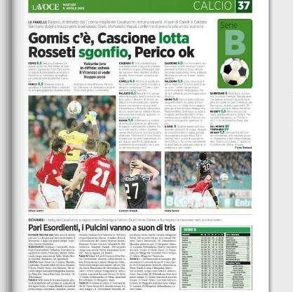 Cascione lotta, Rosseti sgonfio. La Voce di Romagna