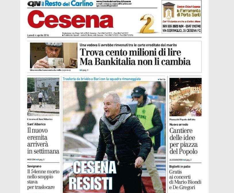 93 contro 30mila. Il Resto del Carlino