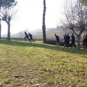 Torna l'allenamento nero a Villa Silvia