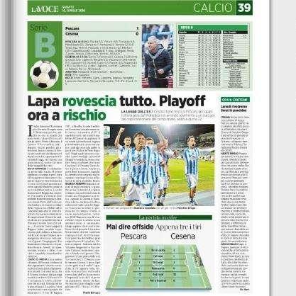 Playoff a rischio. La Voce di Romagna