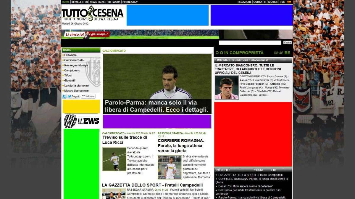 Inserisci la tua pubblicità su Tuttocesena.it