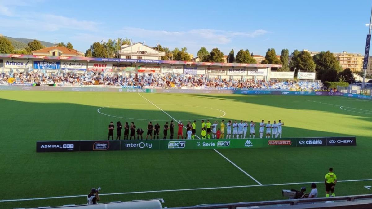 LIVE | Virtus Entella-Cesena 1-2 | Primo tempo che si chiude con Shpendi ammonito