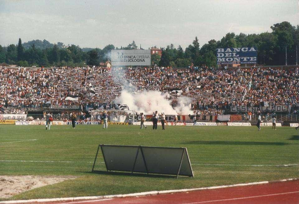 La curva San Luca è tutta bianconera