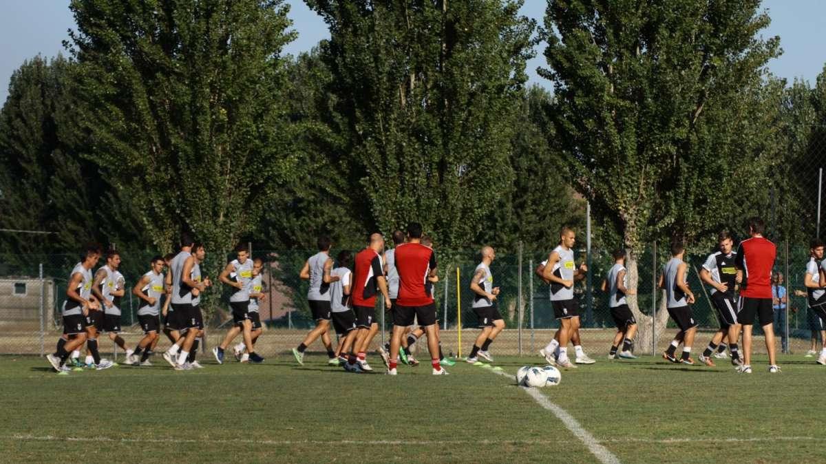 Allenamento al Manuzzi a porte aperte