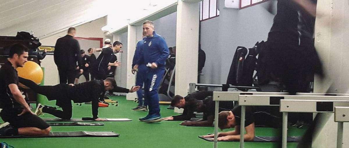 Il Cesena al lavoro al Manuzzi