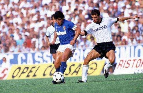 La prima volta di Maradona al Manuzzi