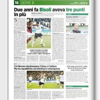 Due anni fa Bisoli aveva 3 punti in più - La Voce di Romagna