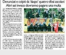 4 denunciati e 6 multati per Cesena-Ascoli. Il Resto del Carlino
