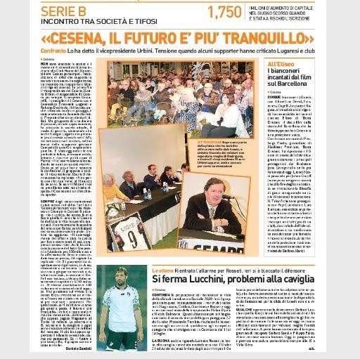 "Il futuro è più tranquillo" - Il Resto del Carlino