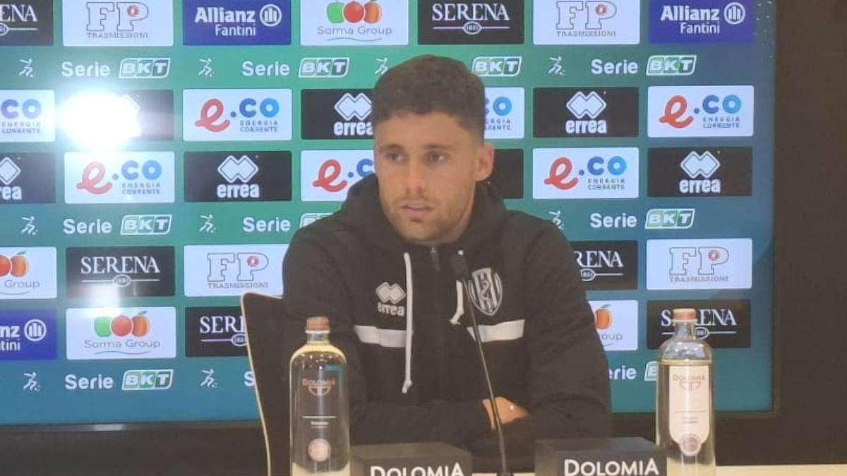 Ciofi: “Pensiamo a salvarci. Il rigore? L’arbitro ci ha detto che l’ha presa di fianco”