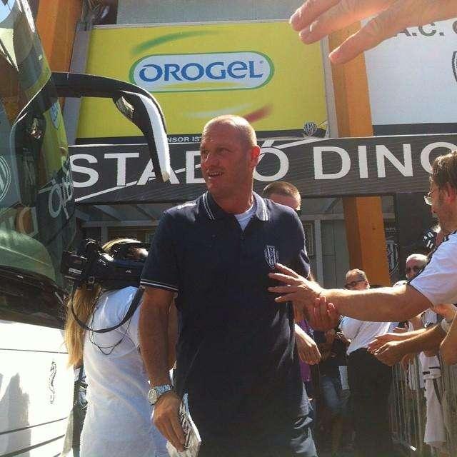 Pierpaolo Bisoli alla partenza