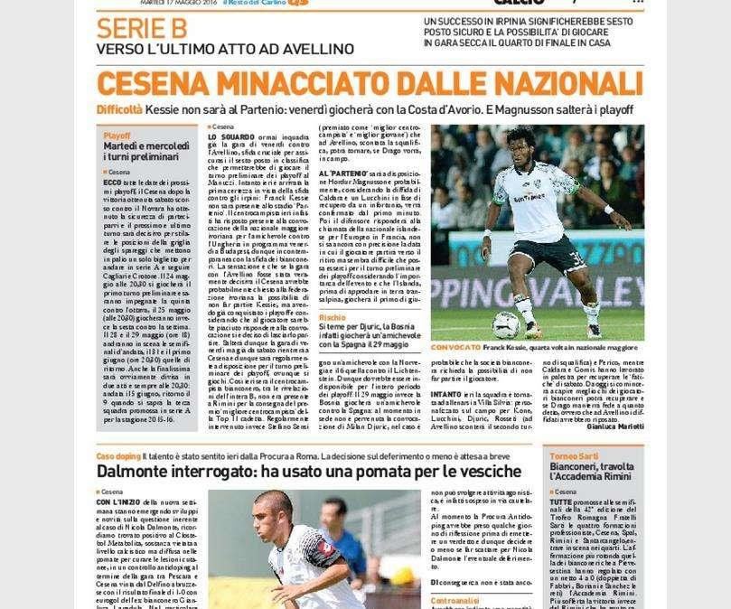 Valori bassi nelle controanalisi di Dalmonte – Il Resto del Carlino