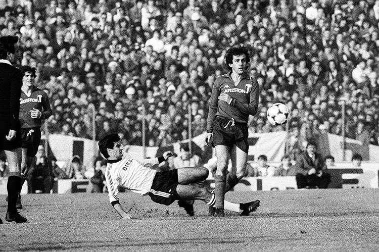 Gabriele contro Platini (1983)