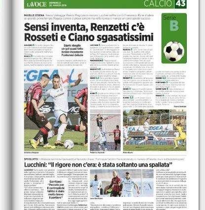 Rosseti e Ciano sgasatissimi. La Voce di Romagna