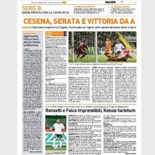 Serata e vittoria da serie A - Il Resto del Carlino