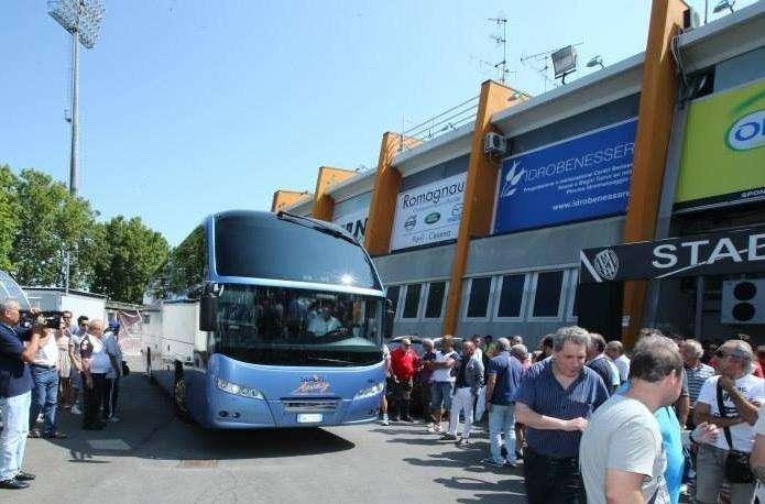 La squadra è già a Roma