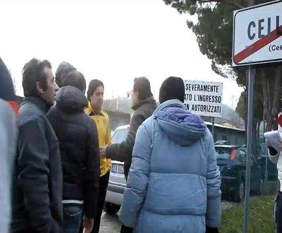 Il video delle contestazioni a Villa Silvia
