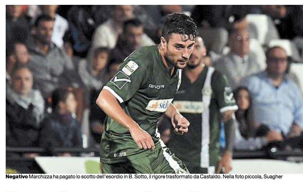 L'Avellino furioso con Marchizza