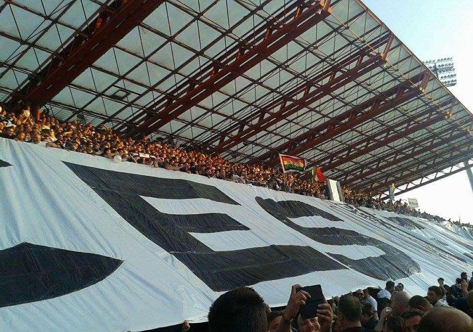 Coreografia Curva Mare Cesena