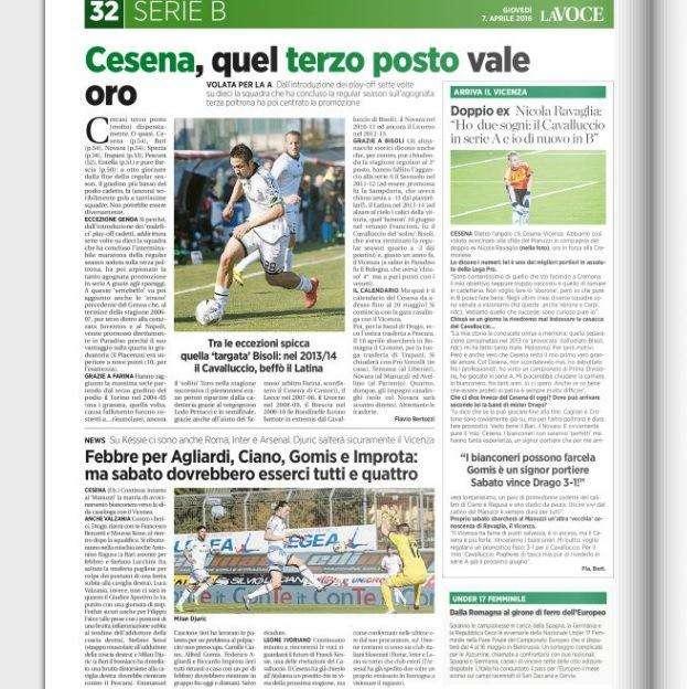 Quel terzo posto vale oro - La Voce di Romagna